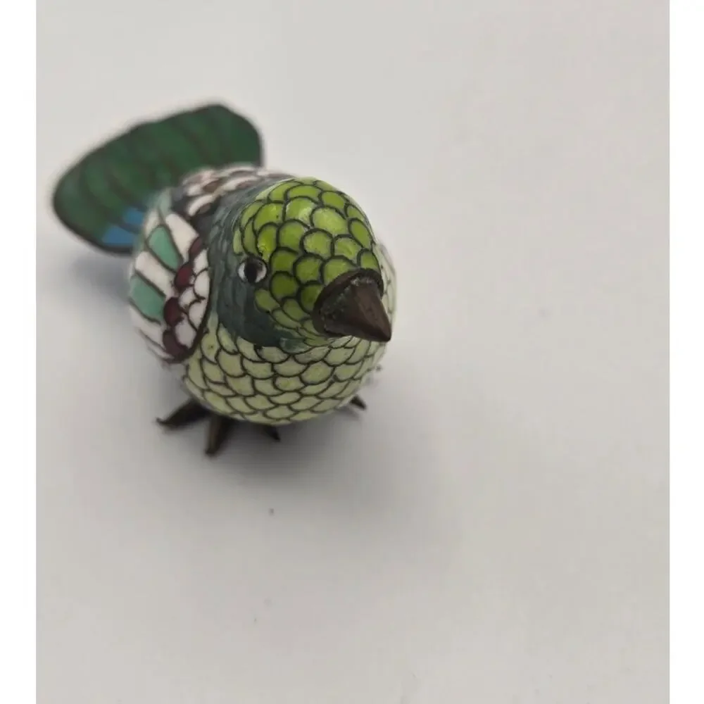 Vintage Cloisonne Bird Pre-Loved - Picture 4 of 7